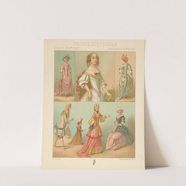 Portraits (1876-1888) by Auguste Racinet