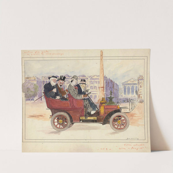 Portraits d’auteurs dramatiques (1910s) by Yves Marevéry