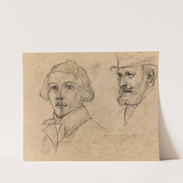Portraits des peintres Edouard Manet et Théodore Chasseriau (1925) by Maurice Denis