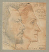 Portraits of Albert Verwey and Stefan George (1901)