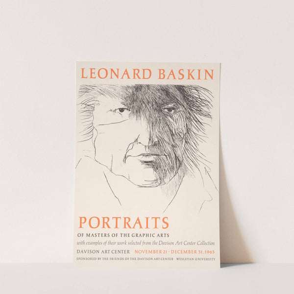 Portraits of Masters of the Graphic arts by Leonard Baskin