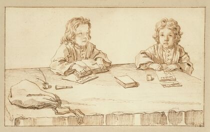 Portraits of Serafino and Francesco Falzacappa
