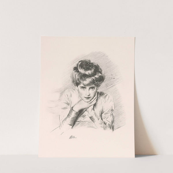 Portraits of the Artist's Wife by Paul César Helleu