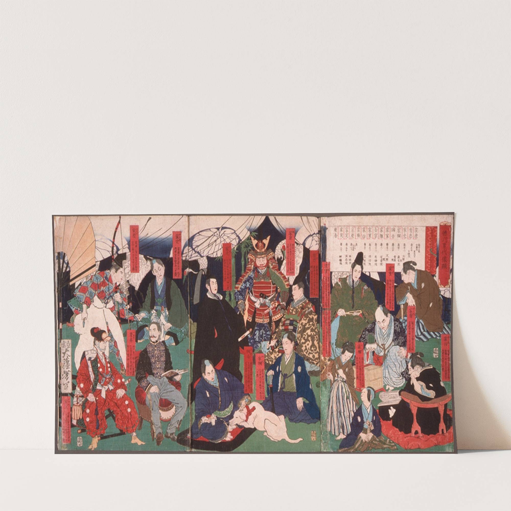 Portraits Of The Generations Of The Tokugawa Clan ArtworkCulture portraits-of-the-generations-of-the-tokugawa-clan-artworkculture