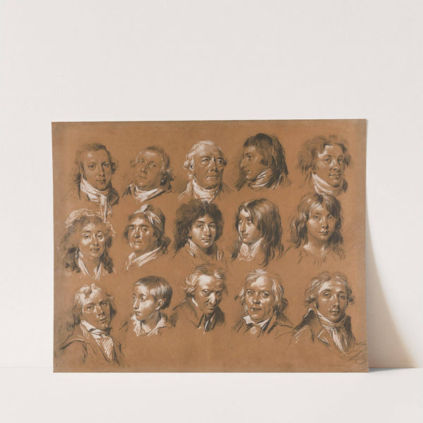 Portraits Of The Marquis De Rozay And His Family And Entourage, Including A Self-Portait Of The Artist by Louis Léopold Boilly