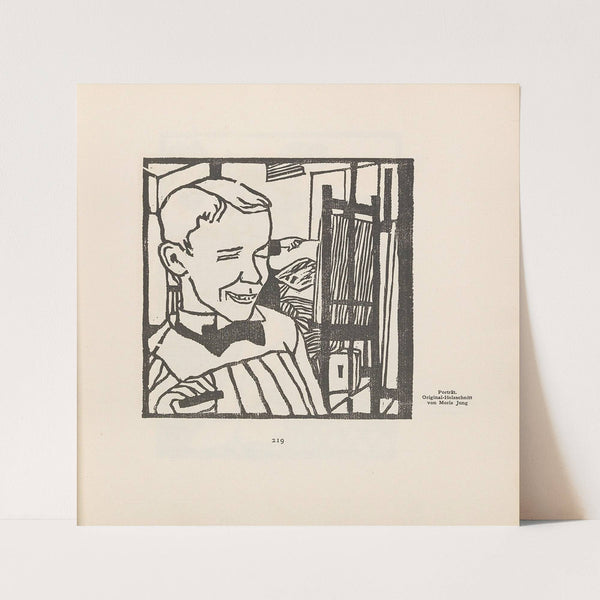 Porträt by Moriz Jung