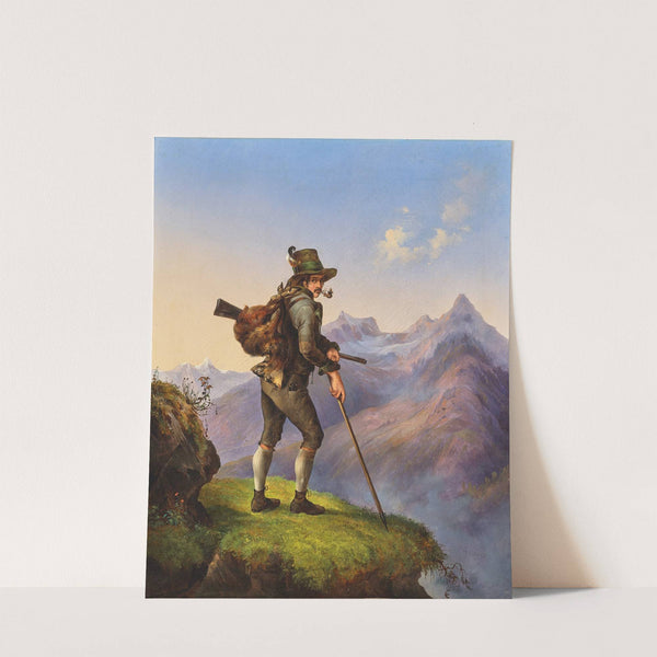 Porträt Adam Rosenblattl by Edmund Mahlknecht