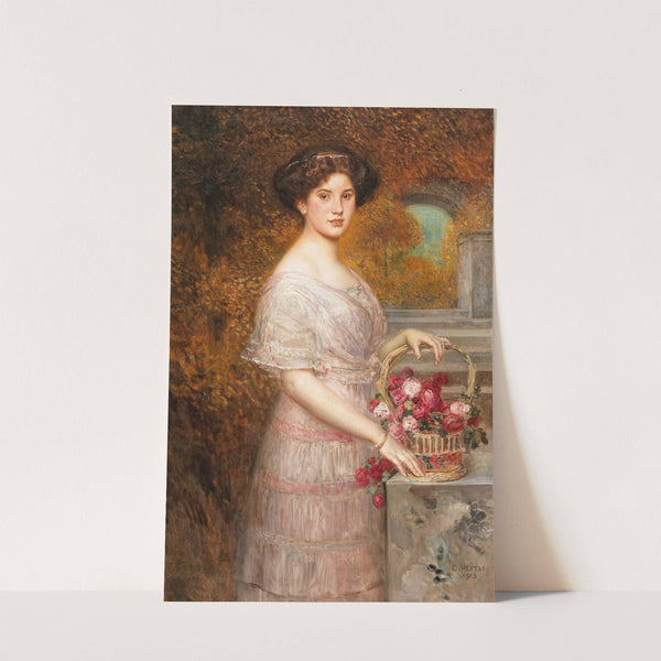Porträt Annie Sussanka by Eduard Veith