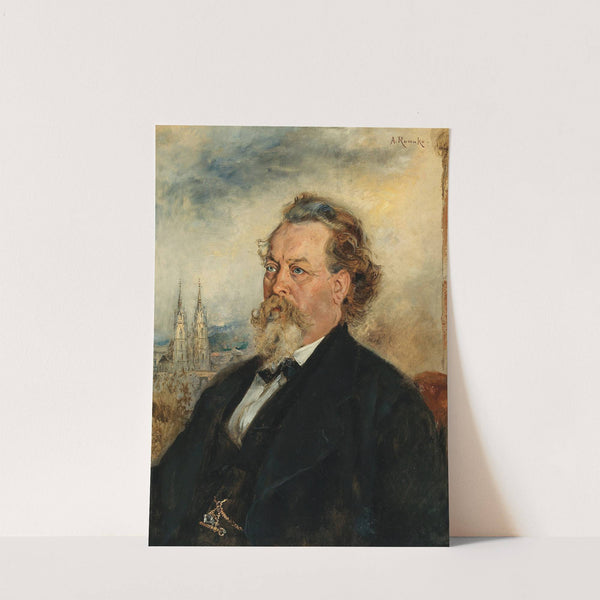 Porträt Bücher Wilhelm by Anton Romako