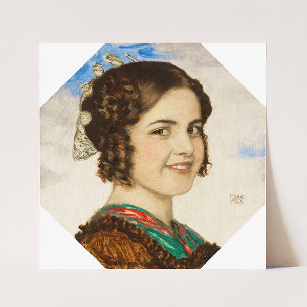 Porträt der Tochter Mary (Ca. 1912) by Franz von Stuck