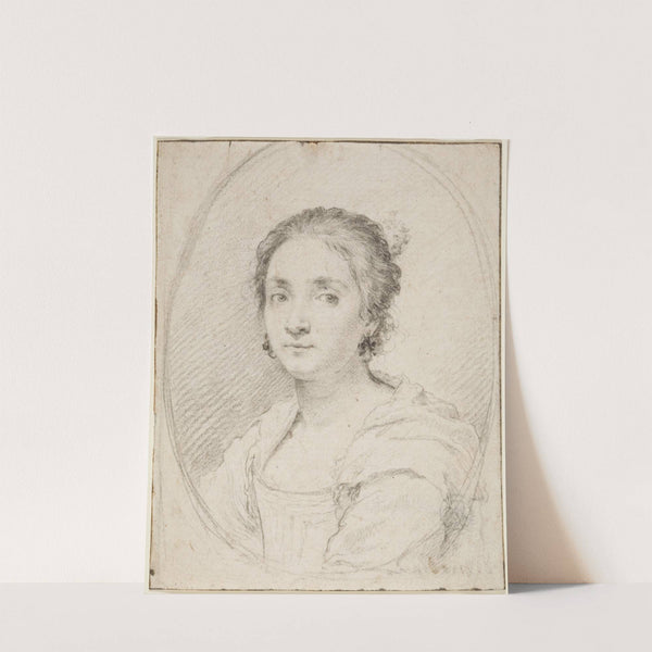 Porträt der Virginia de Vezzo da Velletri by Claude Mellan