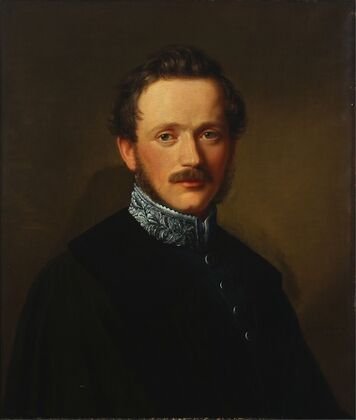 Porträt des Friedrich Freiherr von Koenig-Warthausen