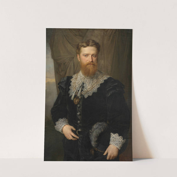 Porträt des jungen Karl Lueger by Hermann Nigg