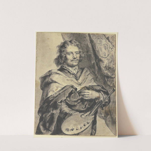 Porträt des Malers Hendrick ter Brugghen by Gerard Hoet