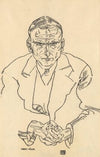 Porträt des Schriftstellers Robert Müller