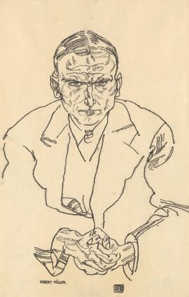 Porträt des Schriftstellers Robert Müller