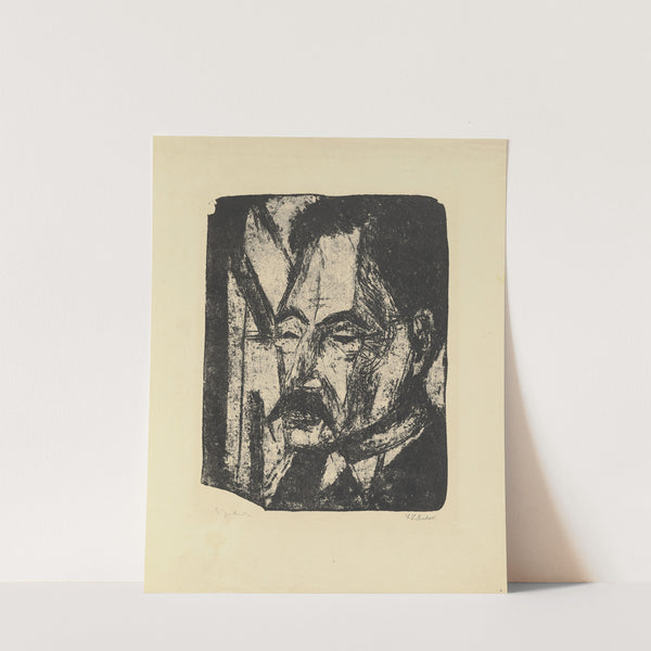 Porträt Dr. Oskar Kohnstamm (1916) by Ernst Ludwig Kirchner