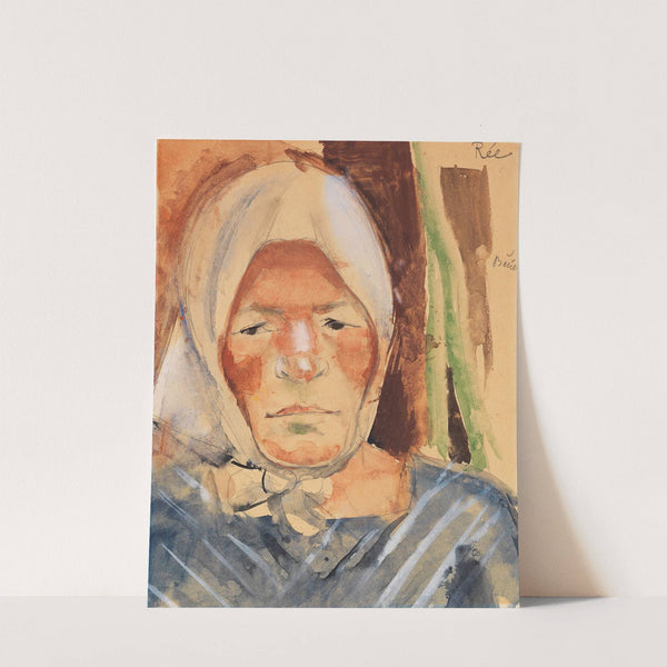 Porträt einer Bäuerin by Anita Rée