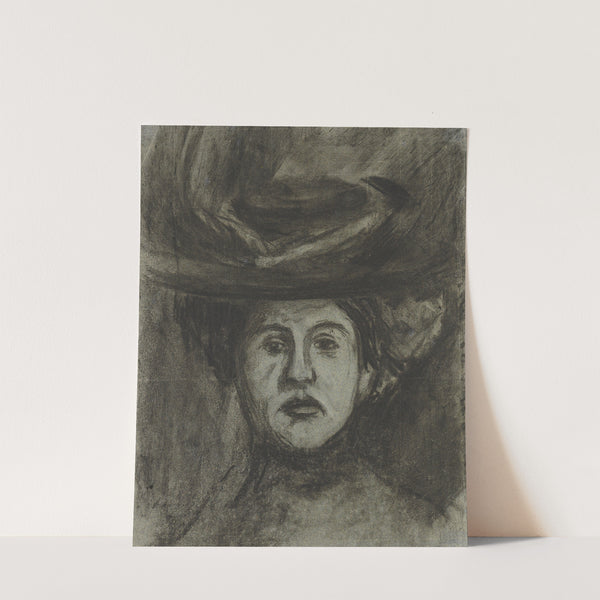 Porträt einer Dame (1903) by Ernst Ludwig Kirchner