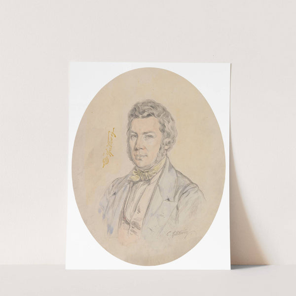 Porträt eines jungen Mannes (Ca. 1840) by Carl Spitzweg