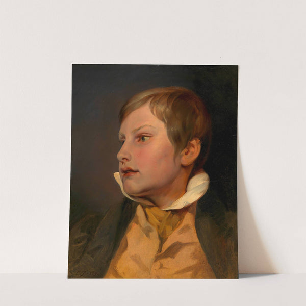 Porträt eines Knaben (Carl Danhauser) by Josef Danhauser