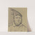 Porträt eines Mannes mit französischem Bonnet de police by Karl Sandhaas