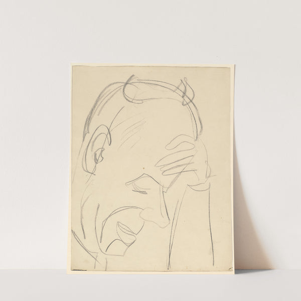 Porträt (1938) by Ernst Ludwig Kirchner