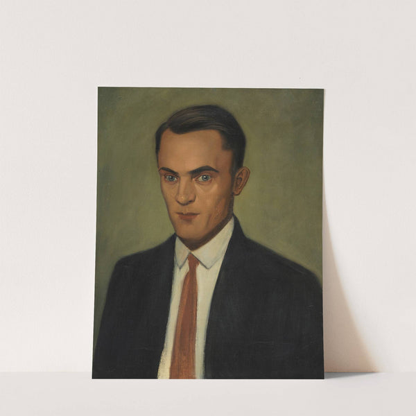 Porträt Erwin Hildinger (Ca. 1928) by Georg Scholz