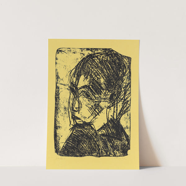 Porträt Frau Bluth (1916) by Ernst Ludwig Kirchner