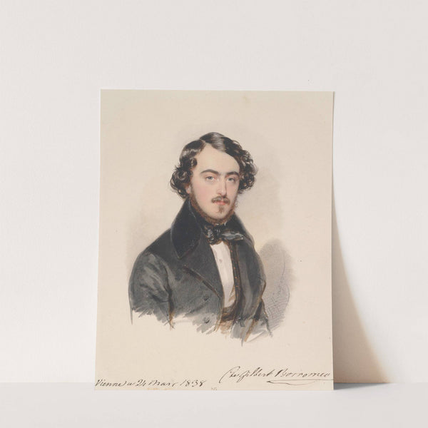 Porträt Gilbert Borromeo Arese by Moritz Michael Daffinger