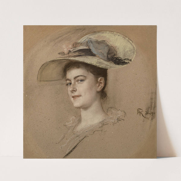 Porträt Gretel Lahmeyer (1894) by Friedrich August von Kaulbach