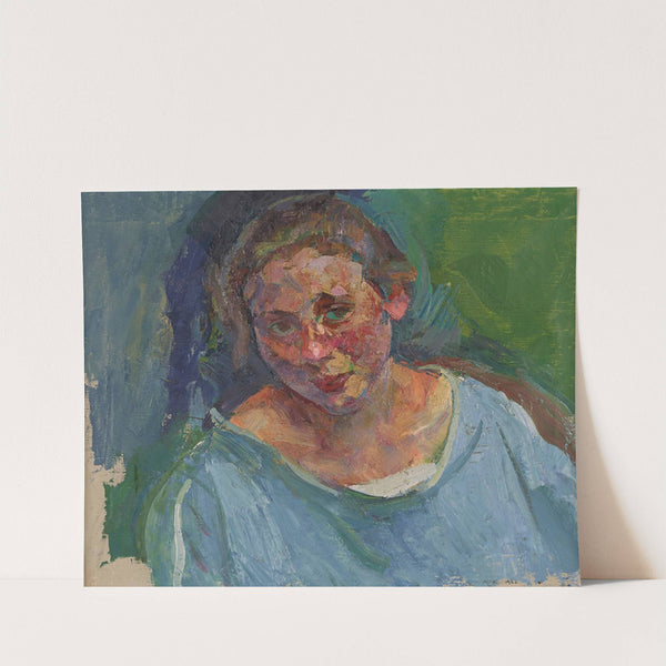 Porträt Hilde Stühler-Herzmansky by Anton Kolig