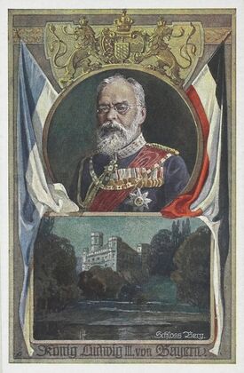 Porträt Königs Ludwig III. von Bayern, Schloss Berg (1915)