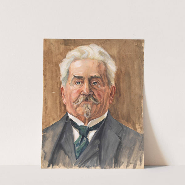 Porträt Leopold Czihaczek (ca 1912) by Egon Schiele