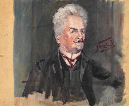 Porträt Leopold Czihaczek