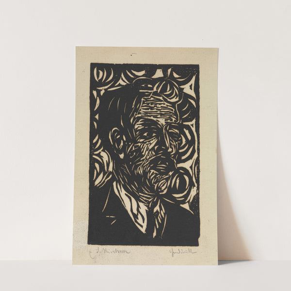 Porträt Max Pechstein (1906) by Ernst Ludwig Kirchner