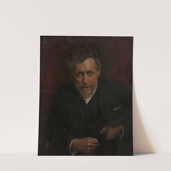 Porträt Professor Edmund von Hellmer by Emanuel Baschny