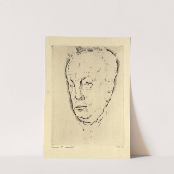 Porträt Richard Strauss (1931) by Max Oppenheimer