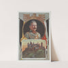Porträts des Kaisers Wilhelm II. über der Burg Hohenzollern (1914-1918) by Anton Reckziegel