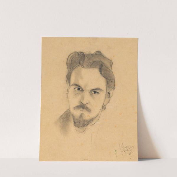 Porträtstudie Anton Peschka (1991) by Egon Schiele