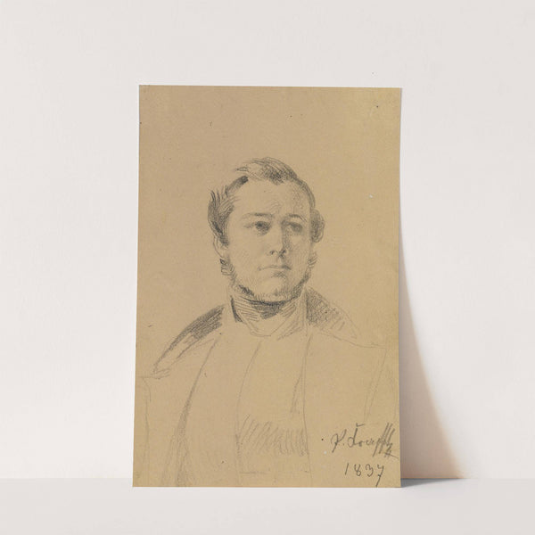 Porträtstudie Franz Xaver Eckl (1837) by Johann Peter Krafft