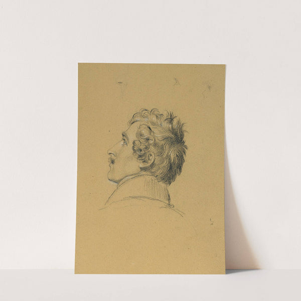 Porträtstudie zu 'Einzug nach dem Pariser Frieden' by Johann Peter Krafft