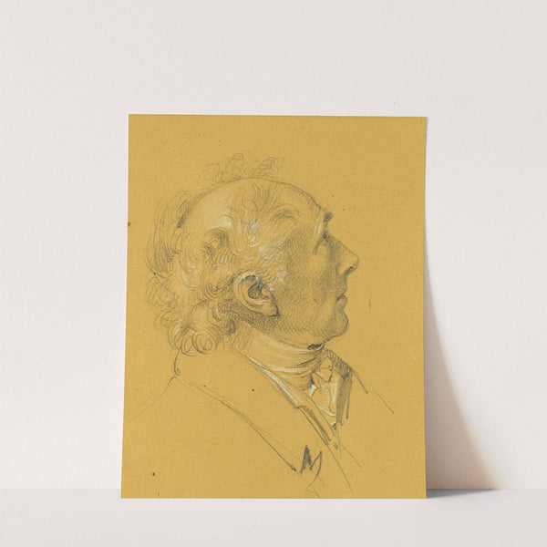 Porträtstudie zur 'Ausfahrt des Kaiserpaares nach einer schweren Krankheit des Kaisers Franz I.' by Johann Peter Krafft
