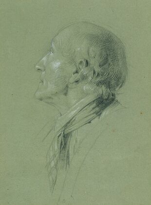Porträtstudie zur ‘Heimkehr des Landwehrmannes’ (1817)