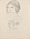 Porträtstudien Rosa und Walter Barwig (1922)