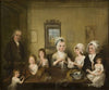 Porträtt av familjen Latrobe of Fulneck