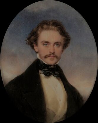 Portret Adama Józefa hr. Potockiego (1822-1872) z Krzeszowic (1848-1850)