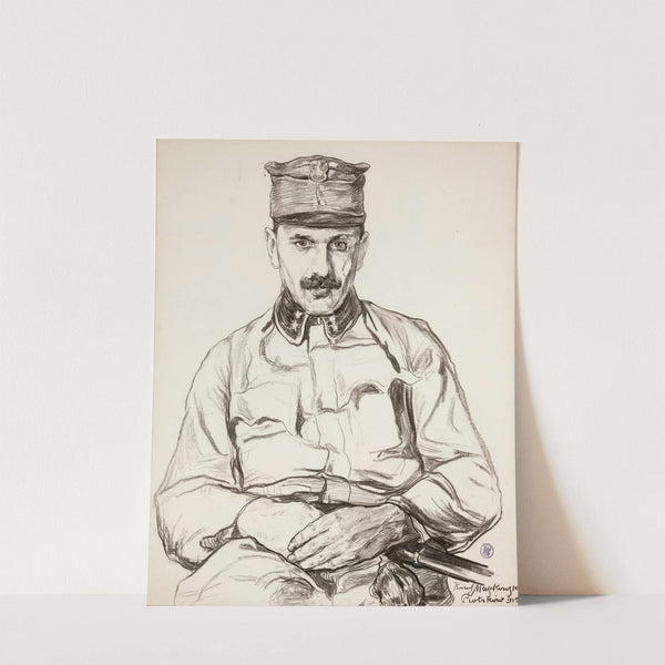 Portret Bolesława Huberta, porucznika Legionów Polskich (1915) by Karol Zyndram Maszkowski