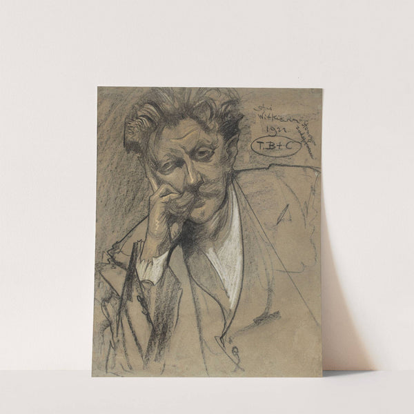 Portret Czesława Jankowskiego (1922) by Stanisław Ignacy Witkiewicz