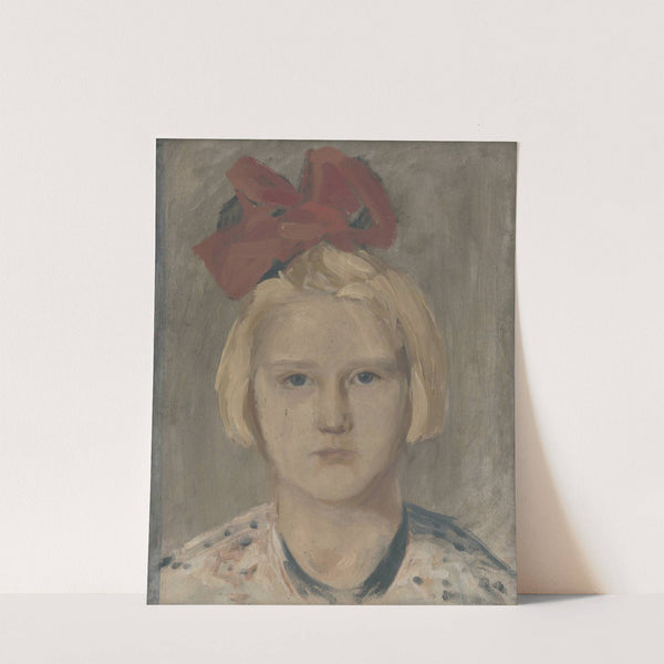 Portrét dievčaťa by Ján Thain